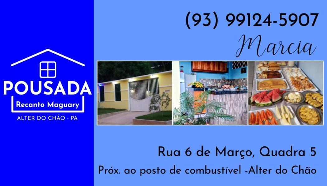 Pousada Recanto Maguary Alter do Chão Exteriér fotografie